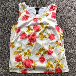 Ann Taylor blouse large floral